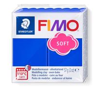 Staedtler 8020-33. Pasta para modelar de color azul brillante Fimo Soft. Caja con 1 pastilla de 57 gramos.