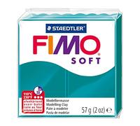 Staedtler 8020-36. Pasta para modelar de color verde azulado Fimo Soft. Caja con 1 pastilla de 57 gramos.