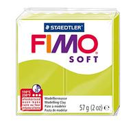 STAEDTLER 8020-52. Pasta para modelar de color verde limón Fimo Soft. Caja con 1 pastilla de 57 gramos.