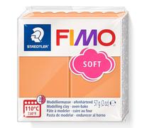 Staedtler Arcilla polimérica FIMO 8020-T41 suave, endurecida al horno – Sorbete de papaya 57 g