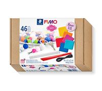 Staedtler Arcilla polimérica FIMO Soft 8023/15 – Kit Básico XXL, 26 pastillas 57 g y 20 accesorios