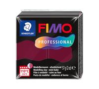STAEDTLER 8040-23 ST Fimo Prof - Pasta para modelar (57 g), color burdeos | Pasta soda da forno, colori miscelabili tra loro - per artisti, filigrana & dettagli - Art.-Nr. 8040-23