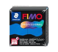 STAEDTLER 8040-300 ST Fimo Prof - Pasta para modelar (57 g), color azul | Endurecible al horno, consistencia firme - para trabajos de gran detalle, usuarios avanzados - N.º de art. 8040-300
