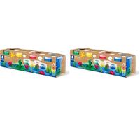 STAEDTLER 813 SLE ST - Plastilina de juego Noris junior de colores básicos estándar (Paquete de 2)