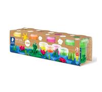 STAEDTLER 813F SLE ST Noris Junior - Plastilina de juguete (neón, estándar) | Plastilina suave para niños, ideal para manos pequeñas, no se pega, fácil de moldear - dermatológicamente testada