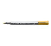 STAEDTLER 8321 Rotuladores pincel Metallic Brush - Dorado, juego de 10 | Punta de pincel de 1 a 6 mm, borrable - para caligrafía y decoración - N.º de art. 8321-11