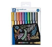Staedtler - Marcadores metálicos 8323 TB10 - Estuche 10 colores surtidos