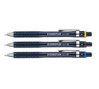 STAEDTLER 925-75-03+05+07 Portaminas para dibujo, 0,3+0,5+0,7 mm, 3 tipos de 3