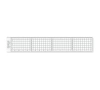 STAEDTLER 962 08-20 pour couper des carr_s gris r_gle _chelle _chelle grille de 5mm 1MM ligne pointill_ 20CM _chelle parall_le (japon d'importation)