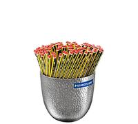 STAEDTLER Bleistift Noris, sechseckig, 144er Blumentopf | Hecho de madera reciclada con superficie antideslizante, resistente a la rotura. Ref. 120 BT1