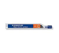 STAEDTLER BOETE … minas"Marte micro carbon" Diámetro de minas: 0,9 mm, Graduaciones: B contenido: 12 piŠces (250 09-B)