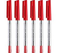 STAEDTLER Bolígrafos de punta redonda (0,5 mm, 430 m), color rojo