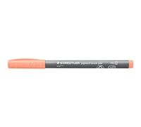 Staedtler Brush pen pigment Arts, Coral, pigmento Premium pigmento tinta de dibujo punta de pincel para ancho de línea variable, resistente al agua, secado rápido, 10 bolígrafos en estuche de cartón,