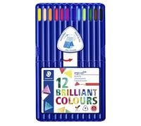 STAEDTLER Ergo Soft - Lápices de Colores (12 Unidades), Multicolor