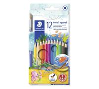Lápices de acuarela en estuche, pack de 12 unidades ㅤ