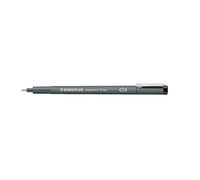 Staedtler Delineador con Pigmento 0.7mm Tinta Negra [Paquete de 2]