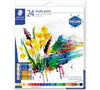 Staedtler Diseño Viaje Pintura Acrílica Set - Varios Colores, 12ml (Pack De 24)