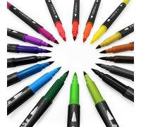 Staedtler Doble Terminado Acuarela Bolígrafos de Punta Fibra - 18 Varios Colores