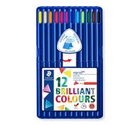 STAEDTLER 157S12 - Lápiz de colores, 3 mm, ergosoft, 12 colores, caja