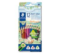 Staedtler Lápices de colores Noris 187 C12 ecológicos Caja con 12 lápices de colores variados