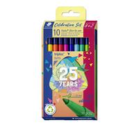 Staedtler Rotuladores Triplus 323 C10 TA Colour Limited Edition – punta fibra 1 mm, colores (8+2)