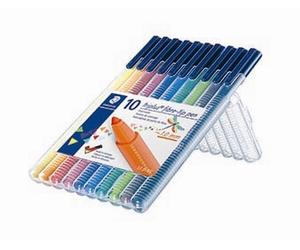 Staedtler Fiberpen Triplus Color 1.0mm, set of 10.