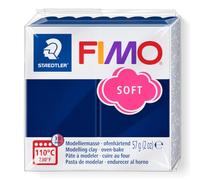 STAEDTLER Fimo 8020 - Pasta de modelar, color azul Windsor | Plastilina blanda que se endurece al horno, ligera, ideal para principiantes, artistas y bricolaje - N.º 8020-35