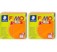STAEDTLER Fimo 8030-4 - Pasta de modelar, color naranja (Paquete de 2)