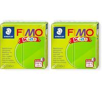 STAEDTLER Fimo 8030-51 - Pasta de modelar, color verde claro (Paquete de 2)