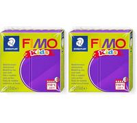 STAEDTLER Fimo 8030-6 - Pasta de modelar, color lila (Paquete de 2)