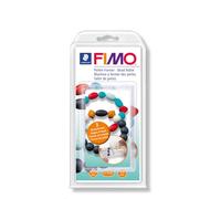 STAEDTLER Fimo 8712 - Rollerball | Forma cuentas bicónicas, oliva & redondas en arcilla polimérica, con guía - para bisutería DIY - Art.-Nr. 8712