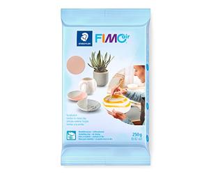 STAEDTLER FIMO air 8103 - Rosa pálido, 250 g, pasta para modelar | Se seca al aire, lista para usar y mantiene la forma, suave - sin necesidad de horno - N.º de art. 8103-43