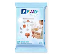 STAEDTLER FIMO air light 8130 - Blanco, 350 g, pasta para modelar | Secado al aire, extra ligera y maleable, materias primas naturales - lista para usar de inmediato - N.º de art. 8130-0