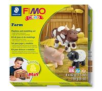 STAEDTLER Fimo Kids Pasta de modelar para niños, Multicolor (8034 01 LY)