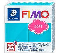 Staedtler FIMO soft Arcilla de modelar 56g Verde 1pieza(s) - Compuestos para cerámica y modelaje (Arcilla de modelar, Verde, 110 °C, 30 min, 56 g, 55 mm)