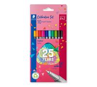 Staedtler Rotulador punta fibra Triplus Fineliner 334 Edición limitada 0,3 mm colores surtidos 8+2
