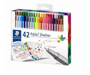 Staedtler Fineliner Triplus 0.3mm assorted (42)