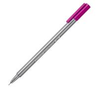 Staedtler Fineliner triplus, color rojo, morado, trazo de 0,3 mm