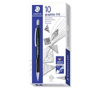 Staedtler Graphite 779 05-9 - Portaminas Graphite de 0,5 mm, color negro. Caja de 10 portaminas