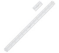 Staedtler haute précision tout en aluminium Échelle triangulaire avec le général pour 30 cm Vernier