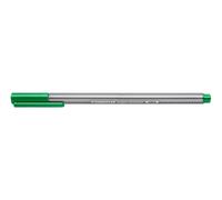 Staedtler - Juego de 3 fineliners Triplus, verde, longitud de trazo: 0,3 mm