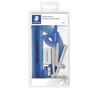 STAEDTLER Juego de matemáticas, bolsa con cremallera de 6 piezas (557-50 WP6)