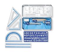 Staedtler Juego de matemáticas para dibujo herramienta de medición (557 10 BN 02)