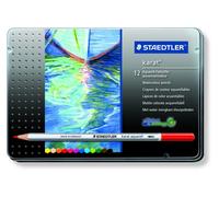 Staedtler - Karat Aquarell Lápices De Acuarela - Colores Variados - Lata De 12
