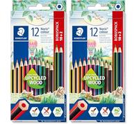 STAEDTLER Kredki Noris Wopex 12 kolorów (Paquete de 2)