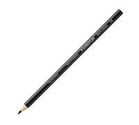 STAEDTLER Lápices de colores Noris colour 185 - Negro, 12 unidades | Resistentes, fabricados con virutas de madera recicladas - para niños y adultos - N.º de art. 185-9