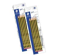 STAEDTLER Lápices Noris HB, 5 unidades, alta calidad y resistencia, 120-2BK5D (2 x 5 lápices HB)
