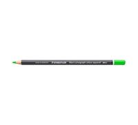 STAEDTLER Lápiz acuarelable Verde hierba - Lápiz artístico soluble en agua con diseño hexagonal - Mina de 3,6 mm, alta intensidad de color y resistencia a la luz pack de 6