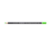STAEDTLER Lápiz acuarelable Verde hoja - Lápiz artístico soluble en agua con diseño hexagonal - Mina de 3,6 mm, alta intensidad de color y resistencia a la luz