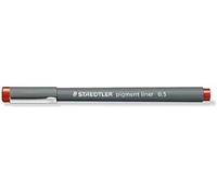 Staedtler Línea de pigmento, 0,5 mm, rojo